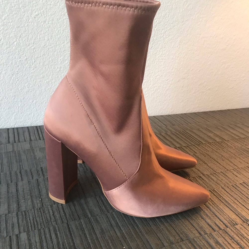 Steve Madden Satin Boots